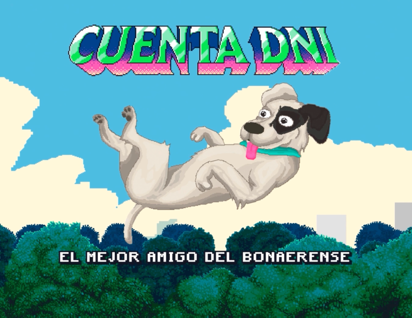 Él es Cuenta DNI, el mejor amigo del Bonaerense